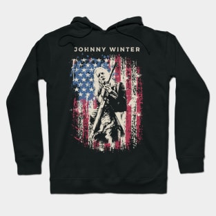 Vintage Distressed Johnny Winter Hoodie